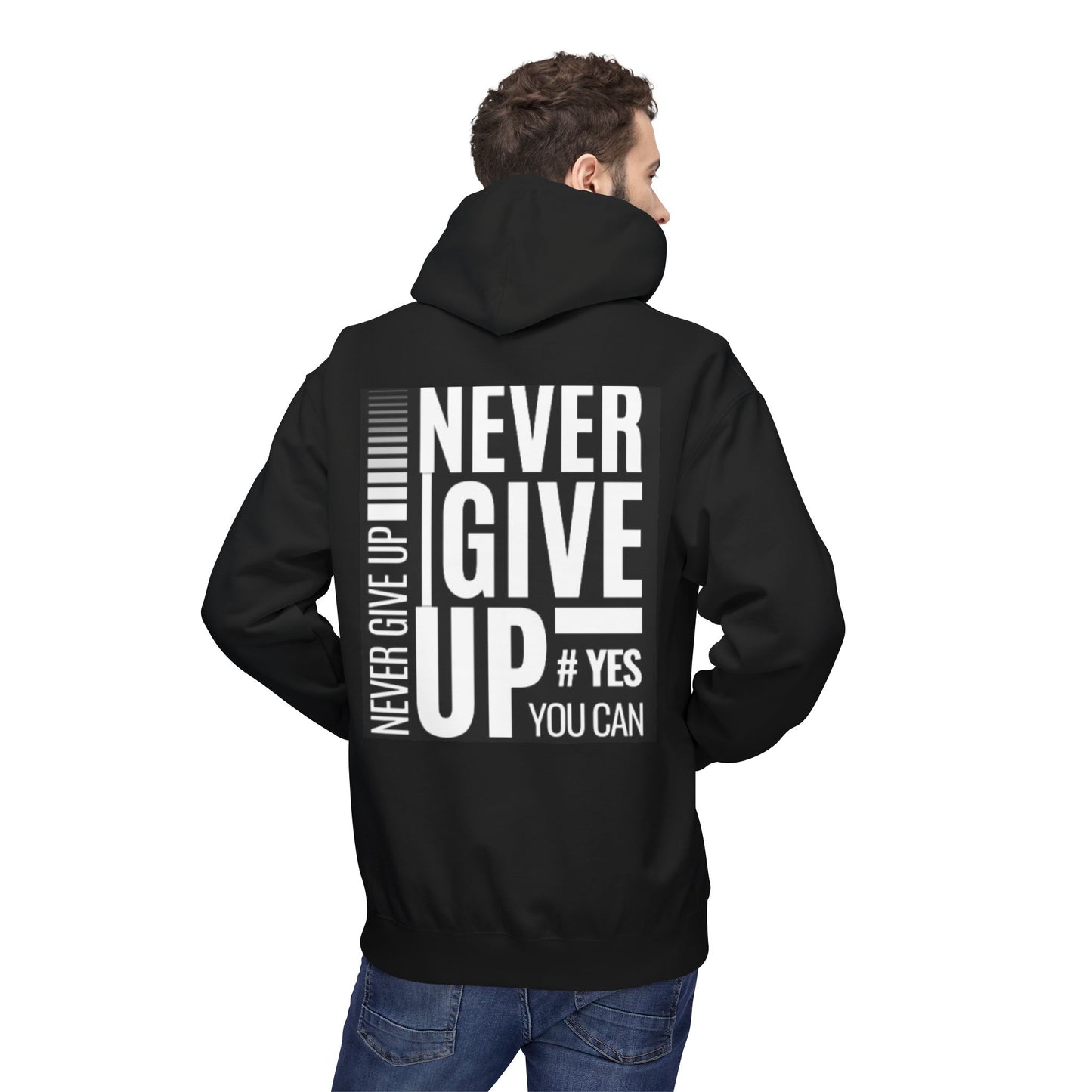 Inspiration Hoodie - Motivational Unisex Fleece Pullover, Gift for Friends, Fitness Apparel, Cozy Loungewear, Encouraging Quote